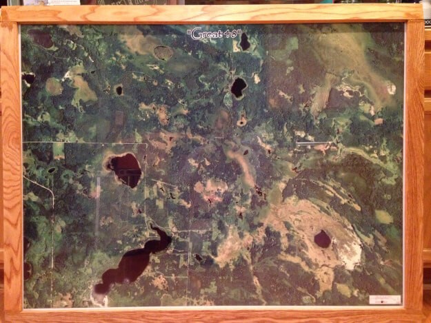 framed 36 x 48